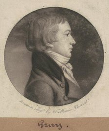Gray, 1802. Creator: Charles Balthazar Julien Févret de Saint-Mémin.