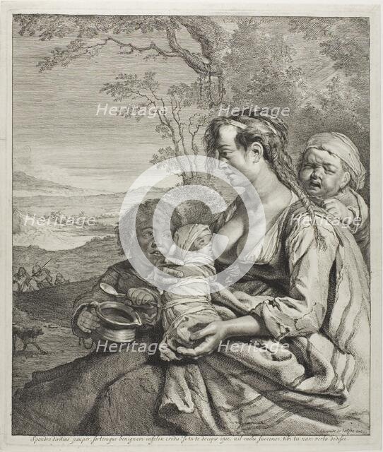 The Bohemian Woman, 1651/58. Creator: Cornelis de Visscher.