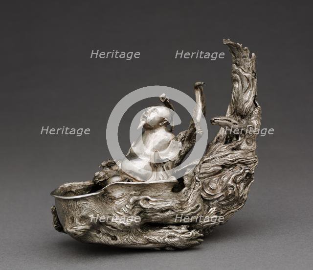 Raft Cup, 1345. Creator: Zhu Bishan (Chinese, c. 1300-aft 1362), attributed to.