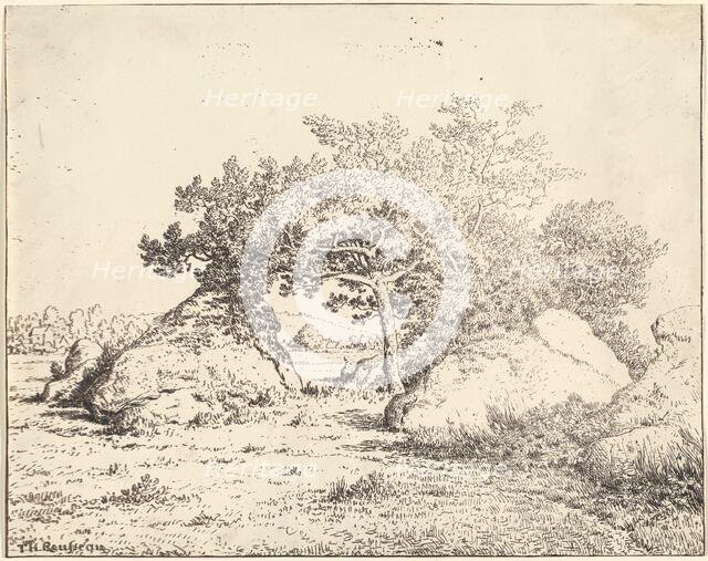 Le Cerisier de la Plante a Biau, 1855. Creator: Theodore Rousseau.