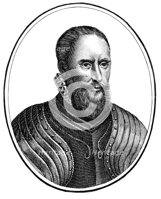 Sir Francis Vere, English soldier. Artist: Unknown