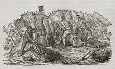 First Carlist War, (1833-1840): Action at Vargas, November 3, 1833, (1842).  Creator: Unknown.