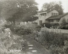 Charles Francis Paxton house, 1160 South Orange Grove Boulevard, Pasadena, California, 1923. Creator: Frances Benjamin Johnston.
