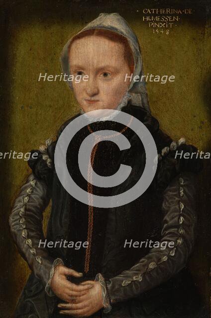 Portrait of a Woman, 1548. Creator: Catharina van Hemessen.