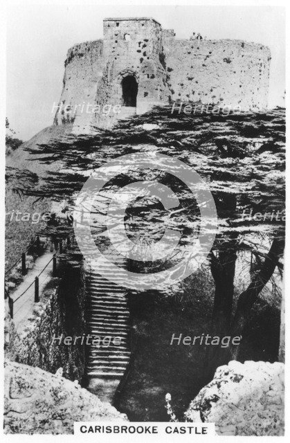 Carisbrooke Castle, Isle of Wight, 1937. Artist: Unknown