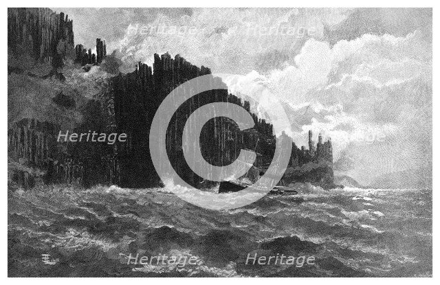 Cape Raoul, Tasmania, Australia, 1886. Artist: Unknown