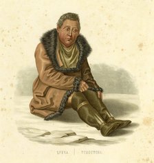 Chukchi Man, 1856. Creator: Ivan Dem'ianovich Bulychev.