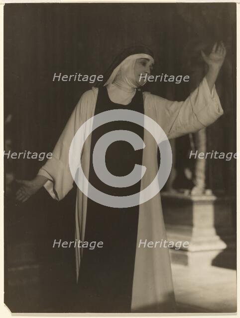 Blanche Walsh, about 1914. Creator: Arnold Genthe.