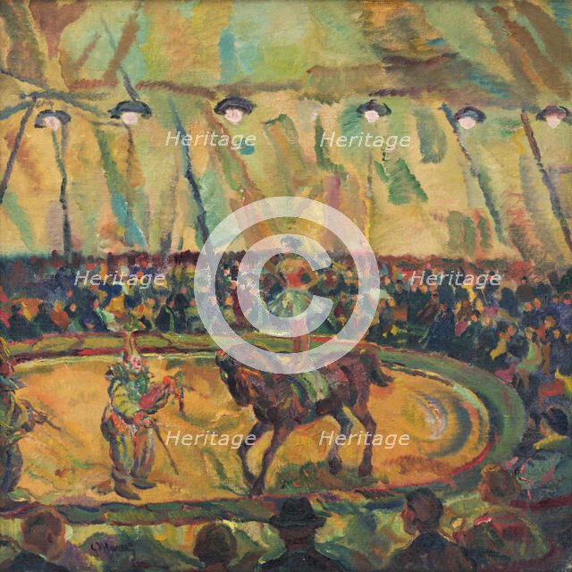 Circus, 1929. Creator: Gustav Mally.