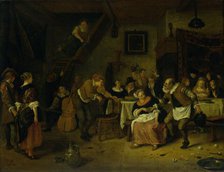 Peasant wedding, 1672. Creator: Jan Steen.