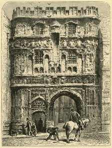 'Christ Church Gateway', 1898. Creator: Unknown.