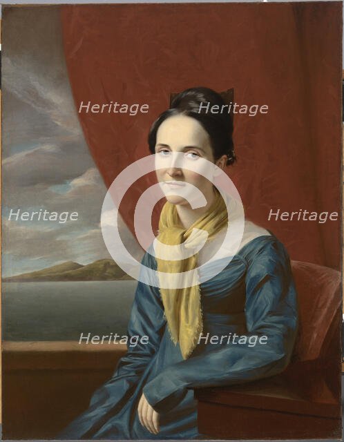 Harriet Bradford Tiffany Stewart, 19th century. Creator: Unknown.