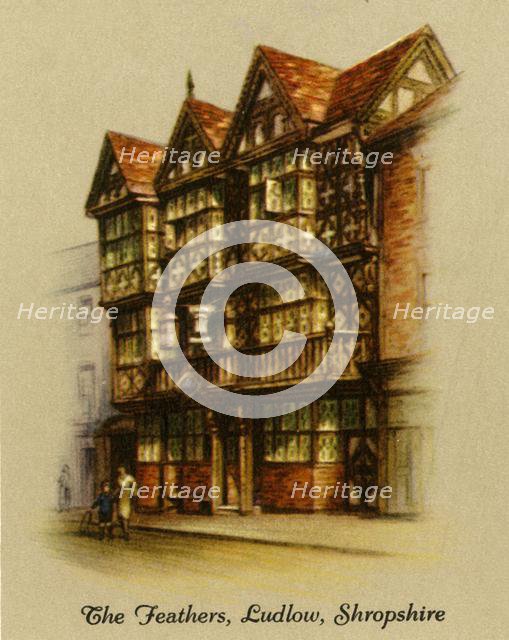 'The Feathers, Ludlow, Shropshire', 1936.   Creator: Unknown.