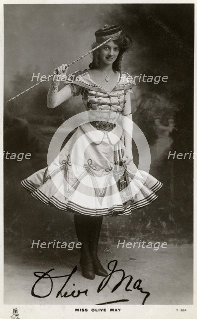 Olive May, actress, c1900s-c1910s(?). Creator: Raphael Tuck & Sons.