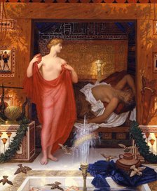 Hera in the House of Hephaistos, 1902. Creator: Sir William Blake Richmond.