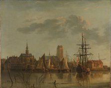View of Dordrecht at Sunset, c.1700-c.1842. Creator: Unknown.