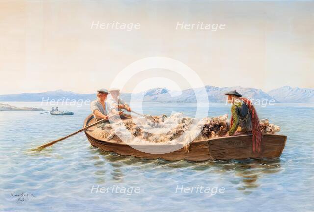 Changing Pastures, 1863. Creator: Rosa Bonheur.