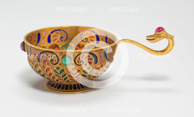 Miniature Cup, Russia, c. 1900. Creator: Alfred Tillander.