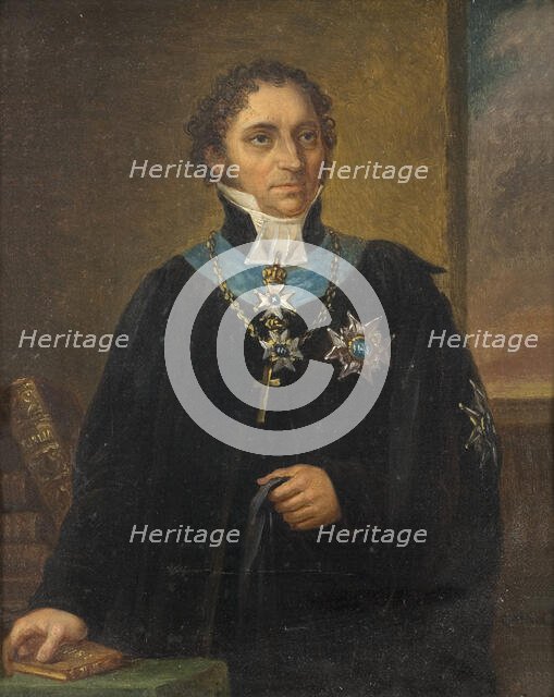 Johan Olof Wallin, mid-19th century.  Creator: Carl Wilhelm Nordgren.