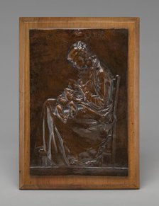 Maternity, or Young Woman Nursing a Child, model 1882. Creator: Alexandre Louis Marie Charpentier.