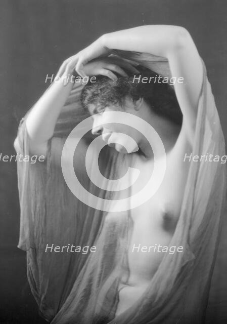 Miss Mildred Gillars, portrait photograph, 1928 June 17. Creator: Arnold Genthe.