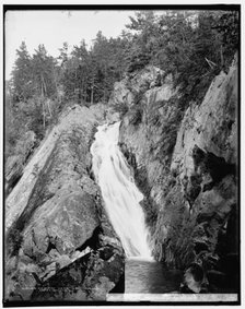 Cascade near Lake Dunmore, Green Mountains, between 1900 and 1906. Creator: Unknown.