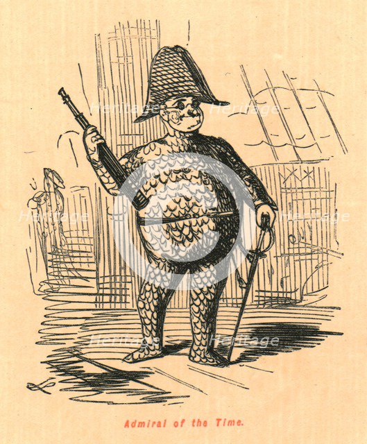 'Admiral of the Time', 1897.  Creator: John Leech.