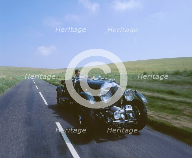 1933 Bentley 4.5 blower. Artist: Unknown.