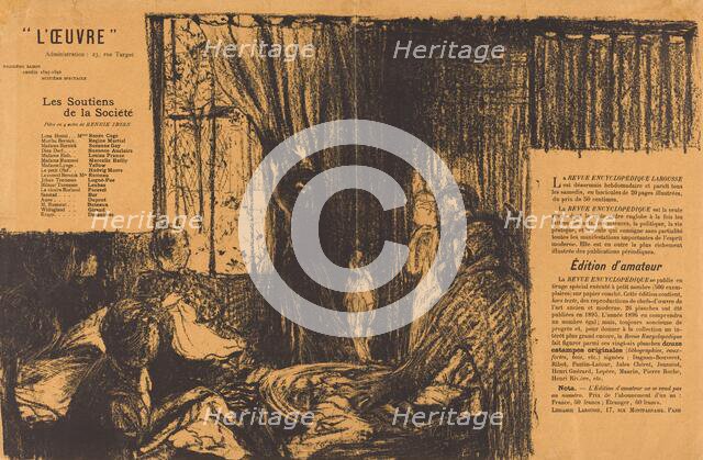 Les Soutiens de la société, 1896. Creator: Edouard Vuillard.
