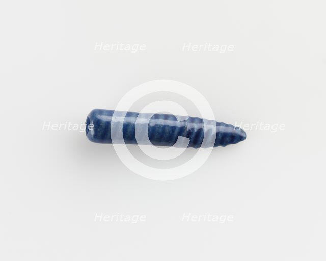 Bead, of shell form, Roman period, 4th-6th century. Creator: Unknown.