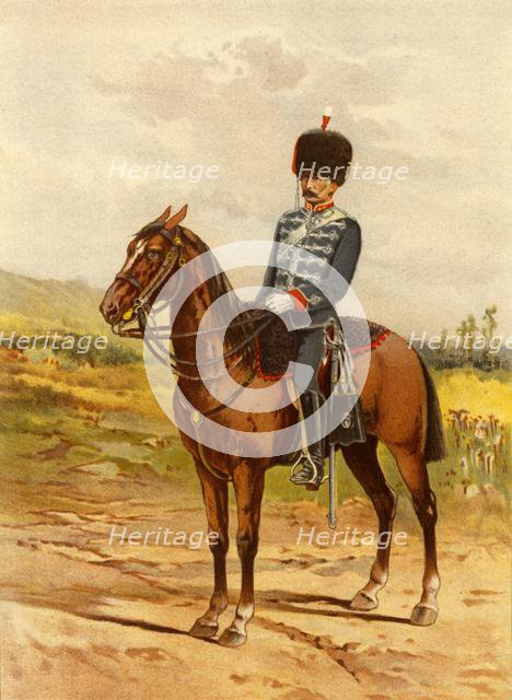 'The Honourable Artillery Company (Cavalry)', 1890. Creator: Godfrey Douglas Giles.