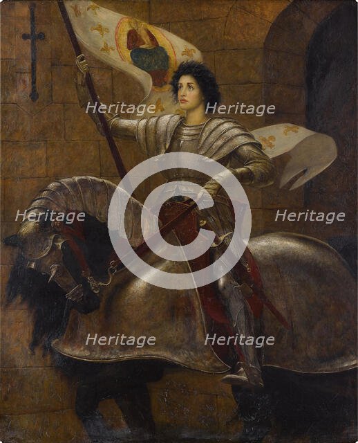 Joan of Arc. Creator: Richmond, Sir William Blake (1842-1921).