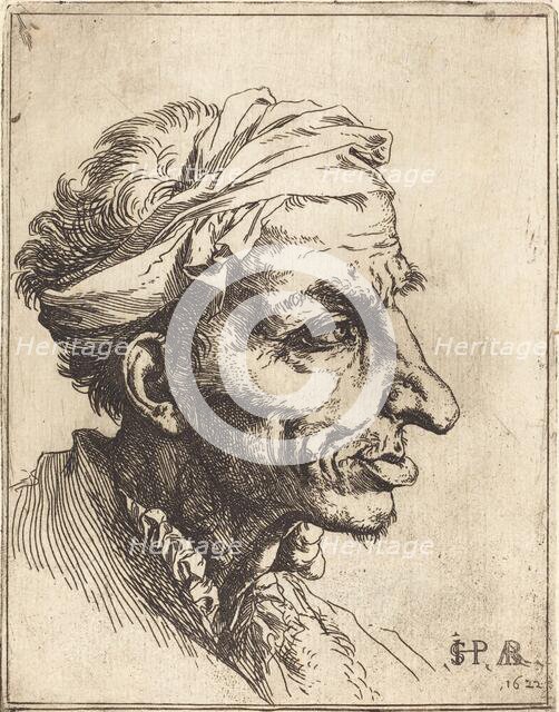 Small Grotesque Head, 1622. Creator: Jusepe de Ribera.