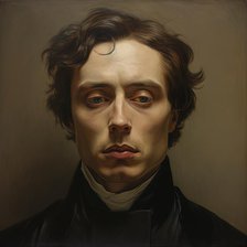 AI IMAGE - Portrait of John Keats, 19th century, (2023). Creator: Heritage Images.