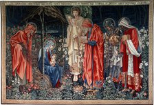 'The Adoration of the Magi', tapestry, 1890. Artist: Morris & Co