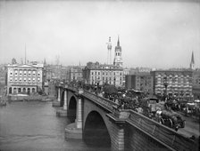 London Bridge, City Of London, 1880. Artist: Henry Taunt