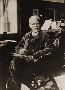 Portrait of the Composer Engelbert Humperdinck (1854-1921), Early 1920s. Creator: Anonymous.
