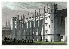 The New Hall, Christ's Hospital, London, 1828.Artist: William Deeble
