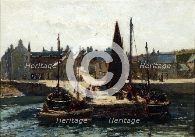 Portsoy, Scotland, (c1900s). Creator: Robert Weir Allan.