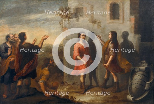 The invention of the painting, 1665.