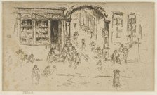 Archway, Brussels, 1887. Creator: James Abbott McNeill Whistler.