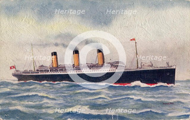 RMS Majestic, White Star Line, 1935. Creator: Unknown.