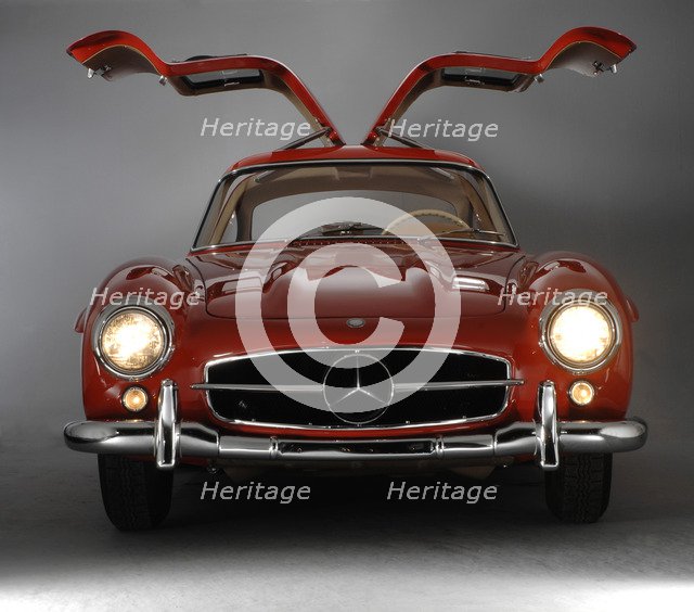 1957 Mercedes Benz 300 SL Gullwing Artist: Unknown.
