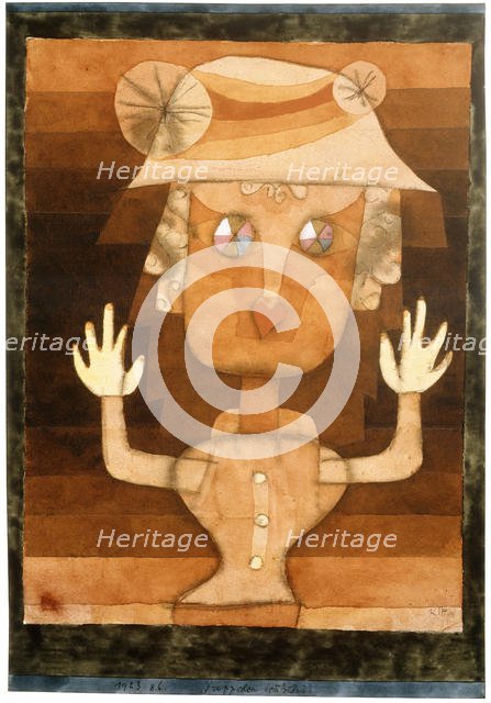 'A Doll', 1923.  Artist: Paul Klee