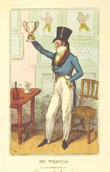 Mr. Wrench as Corinthian Tom, 1820. Creator: Unknown.