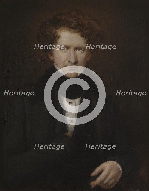 Portrait of the composer Adolf Fredrik Lindblad (1801-1878), 1835.