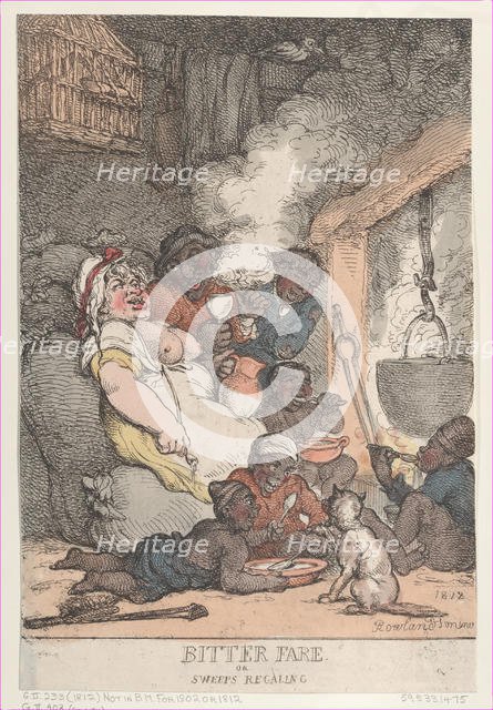 Bitter Fare or Sweeps Regaling, 1812., 1812. Creator: Thomas Rowlandson.