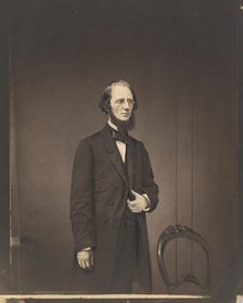[Portrait of a Man], ca. 1857. Creator: Mathew Brady.