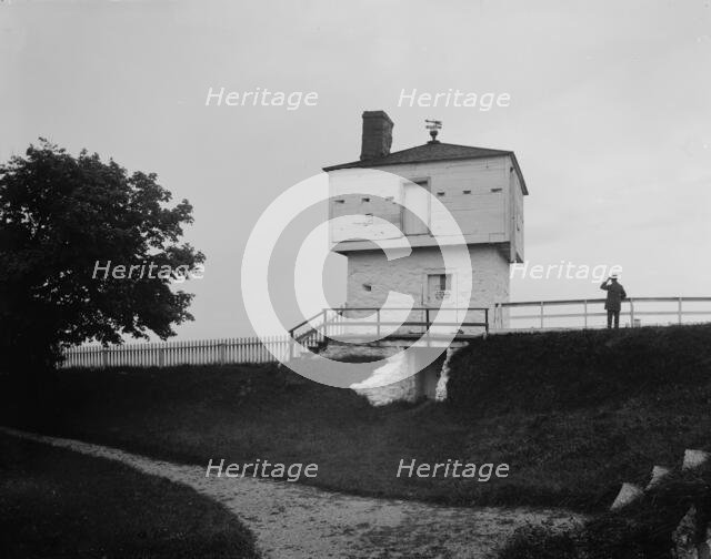 Block house [Fort Mackinac], Mackinac Island, Mich., between 1890 and 1901. Creator: Unknown.