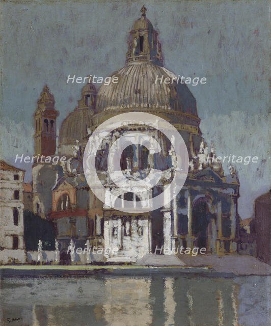 Santa Maria della Salute, Venice, c1901. Creator: Walter Richard Sickert.